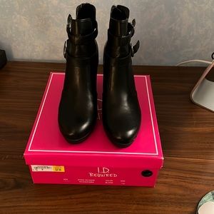 Women’s  “ID required” brand heels/boots 13 Fiona